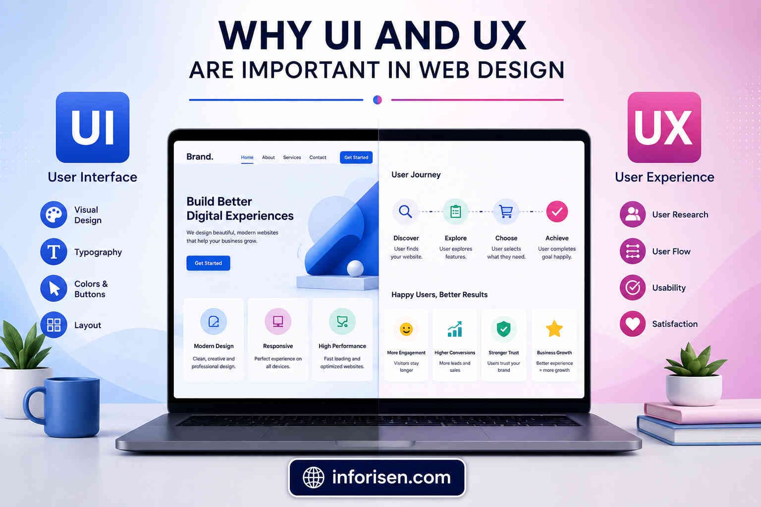 Difference Between UI and UX Design With Example